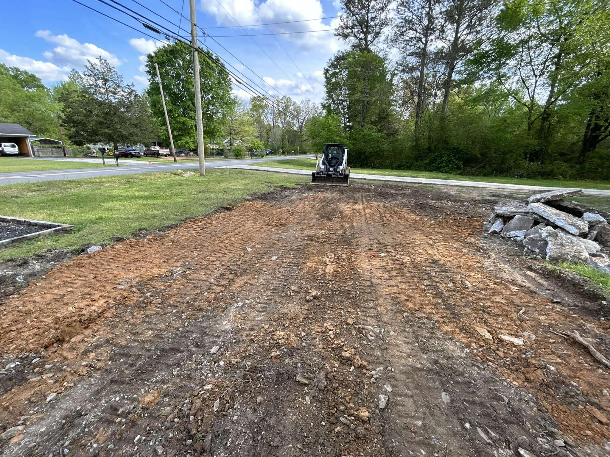 Retaining walls project